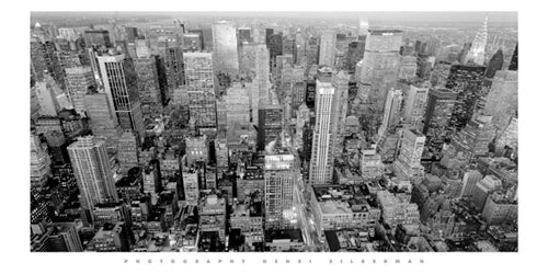 Looking Up Fifth Avenue by Henri Silberman | 9 x 19 3/4 Fine Art Print