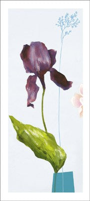Fleur I by Catherine Denolly | 19 3/4 x 9 Fine Art Print
