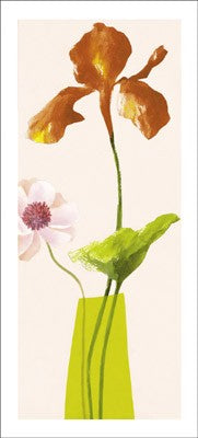 Fleur II by Catherine Denolly | 19 3/4 x 9 Fine Art Print