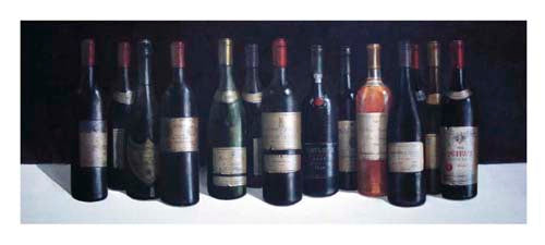 Winescape by Lincoln Seligman | 9 x 19 3/4 Fine Art Print