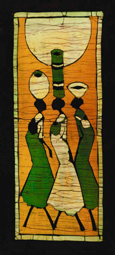 Batik I by Setsinala | 19 3/4 x 9 Fine Art Print