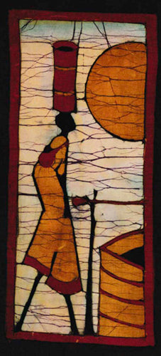 Batik VII by Setsinala | 19 3/4 x 9 Fine Art Print