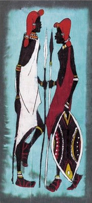 Lobatse IV by Setsinala | 19 3/4 x 9 Fine Art Print