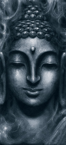 Shiva in Blue by Nataraja | 19 3/4 x 9 Fine Art Print