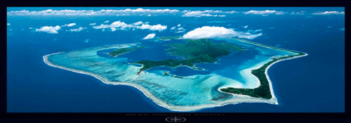 Framed Art Bora Bora, French Polynesia, South Pacific by Picture Finders