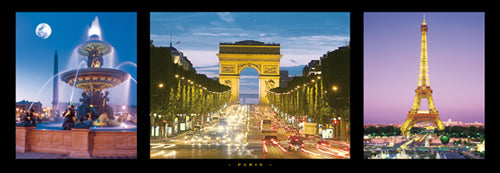 Paris by Photography Collection | 13 x 37 Fine Art Print