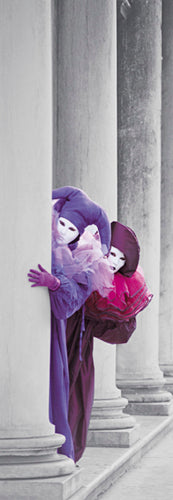 Framed Art Carnevale di Venezia by Photography Collection | 37 x 13