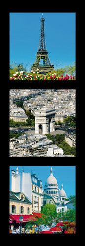 Framed Art Paris II by Photography Collection | 37 x 13