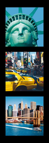 Framed Art New York City II by Photography Collection | 37 x 13