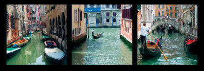 Framed Art Canale Grande by Heiko Sterzik | 13 x 37