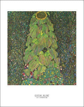 Die Sonnenblume by Gustav Klimt | 28 x 22 Fine Art Print