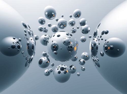 Silver Satellites by Trevor Scobie | 23 1/2 x 31 1/2 Fine Art Print