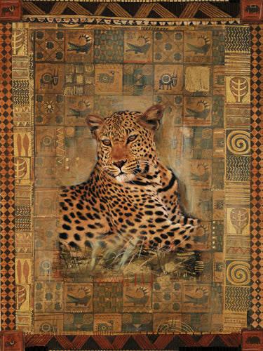 Leopard by Rob Hefferan | 31 1/2 x 23 1/2 Fine Art Print