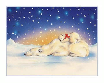 Asleep on Top by Makiko | 15 3/4 x 19 3/4 Fine Art Print