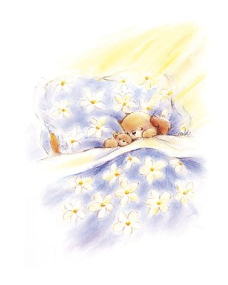 Sweet Dreams I by Makiko | 19 3/4 x 15 3/4 Fine Art Print