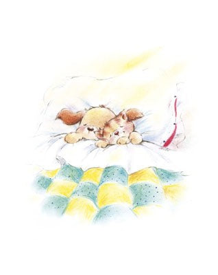 Sweet Dreams III by Makiko | 19 3/4 x 15 3/4 Fine Art Print