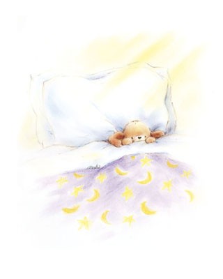 Sweet Dreams IV by Makiko | 15 3/4 x 19 3/4 Fine Art Print