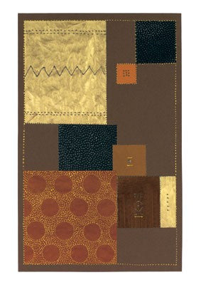 Abstract in Brown II by Lucie Chis | 19 3/4 x 15 3/4 Fine Art Print