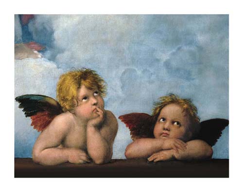 Little Angels by Raphael - Raffaello Santi | 15 3/4 x 19 3/4 Fine Art Print