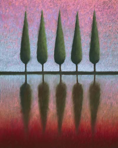 Reflections II by Fred Fieber | 19 3/4 x 15 3/4 Fine Art Print