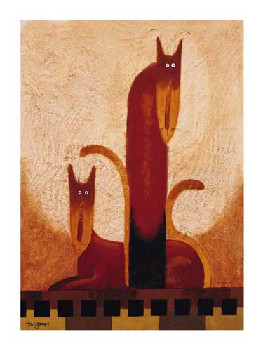 My Friend by Toni Goffe | 19 3/4 x 15 3/4 Fine Art Print