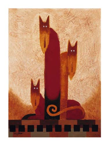 Reunited by Toni Goffe | 19 3/4 x 15 3/4 Fine Art Print