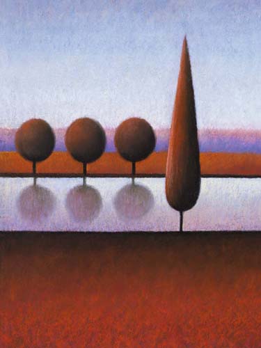 Reflections IV by Fred Fieber | 19 3/4 x 15 3/4 Fine Art Print