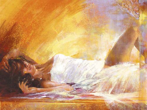 Odalisque II by Alain Dumas | 15 3/4 x 19 3/4 Fine Art Print