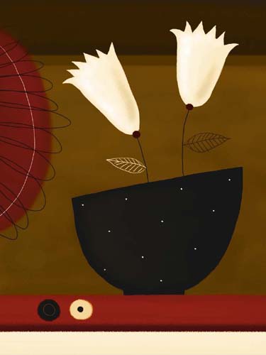 Hairbells by Jo Parry | 19 3/4 x 15 3/4 Fine Art Print