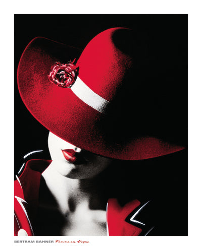 Femme en Vogue I by Bertram Bahner | 19 3/4 x 15 3/4 Fine Art Print