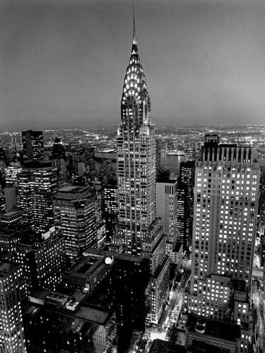 Chrysler Building by Henri Silberman | 19 3/4 x 15 3/4 Fine Art Print