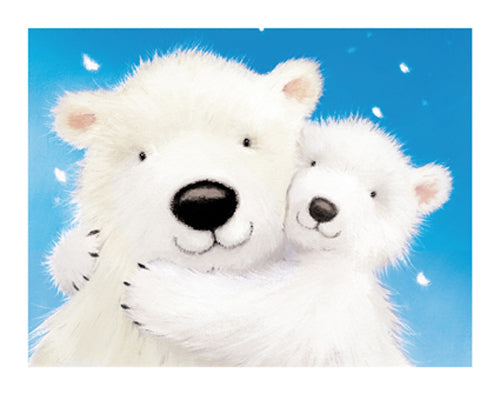 Fluffy Bears IV by Alison Edgson | 15 3/4 x 19 3/4 Fine Art Print