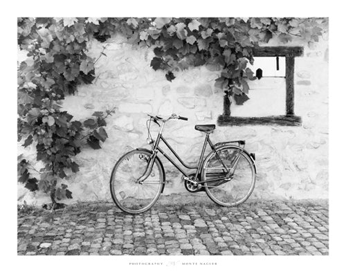 La Bicyclette, Turckheim, Alsace by Monte Nagler | 15 3/4 x 19 3/4 