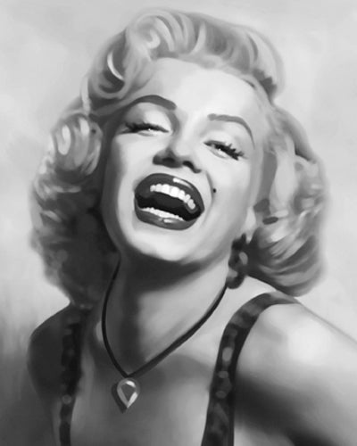 Marilyn by Tom Croft | 19 3/4 x 15 3/4 Fine Art Print