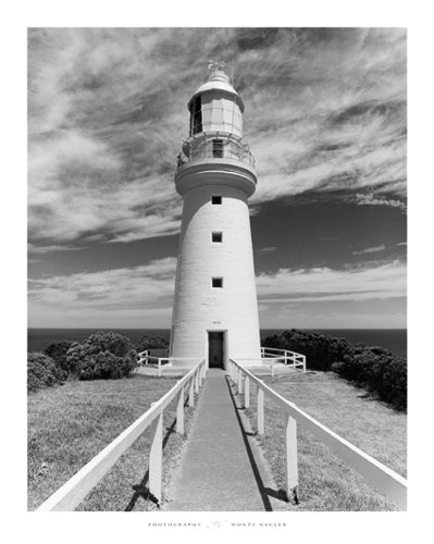 Lighthouse, Port Campbell, Australia by Monte Nagler