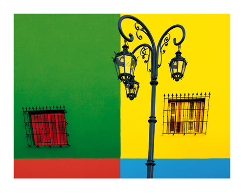 La Boca, Buenos Aires I by Dan Leffel | 15 3/4 x 19 3/4 Fine Art Print