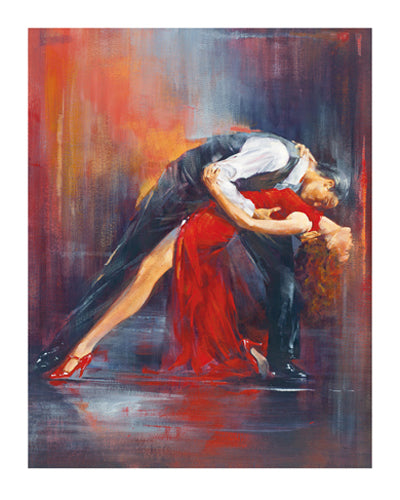 Tango Nuevo II by Pedro Alvarez | 19 3/4 x 15 3/4 Fine Art Print