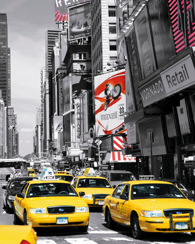 Times Square II by Lawrence | 19 3/4 x 15 3/4 Fine Art Print
