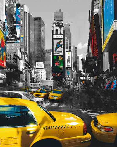 Rush Hour on Broadway by Photography Collection | 19 3/4 x 15 3/4 A