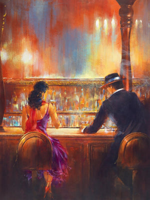 After Midnight II by Pedro Alvarez | 19 3/4 x 15 3/4 Fine Art Print