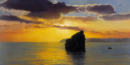 Evening's Profile by Wendy Corbett | 19 3/4 x 39 1/2 Fine Art Print