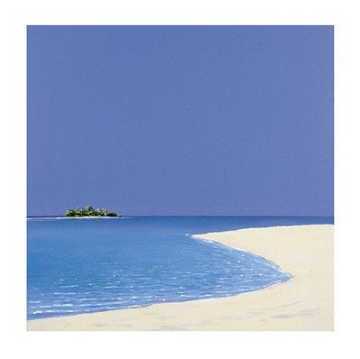 Island in the Sun I by Werner Eick | 23 1/2 x 23 1/2 Fine Art Print