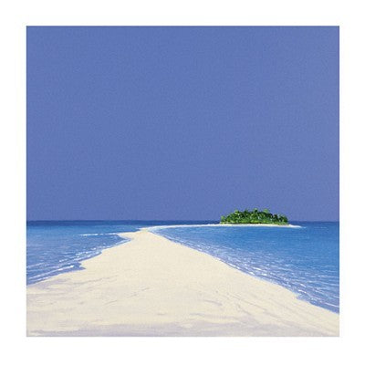 Island in the Sun II by Werner Eick | 23 1/2 x 23 1/2 Fine Art Print