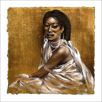 Ebony III by Ben Mogador | 23 1/2 x 23 1/2 Fine Art Print