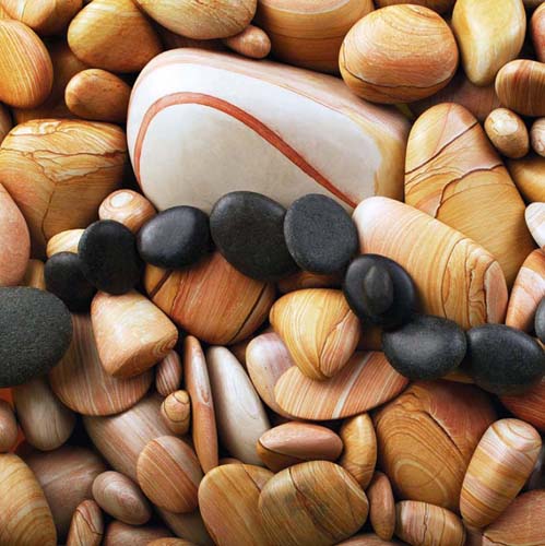 Galets I by Laurent Pinsard | 19 3/4 x 19 3/4 Fine Art Print