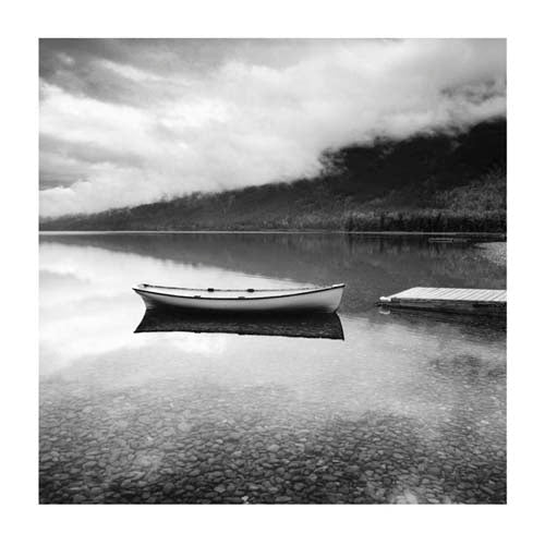 Canoe by Gary Faye | 19 3/4 x 19 3/4 Fine Art Print