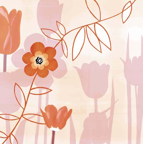 Sogetsu by Kate Knight | 19 3/4 x 19 3/4 Fine Art Print