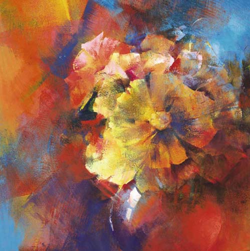 Floral Glory by Astrid DeVere | 19 3/4 x 19 3/4 Fine Art Print