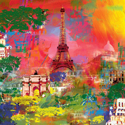 Paris by Robert Holzach | 11 3/4 x 11 3/4 Fine Art Print