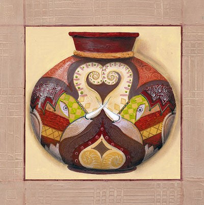 The Red Cap by Natalie Armstrong | 11 3/4 x 11 3/4 Fine Art Print